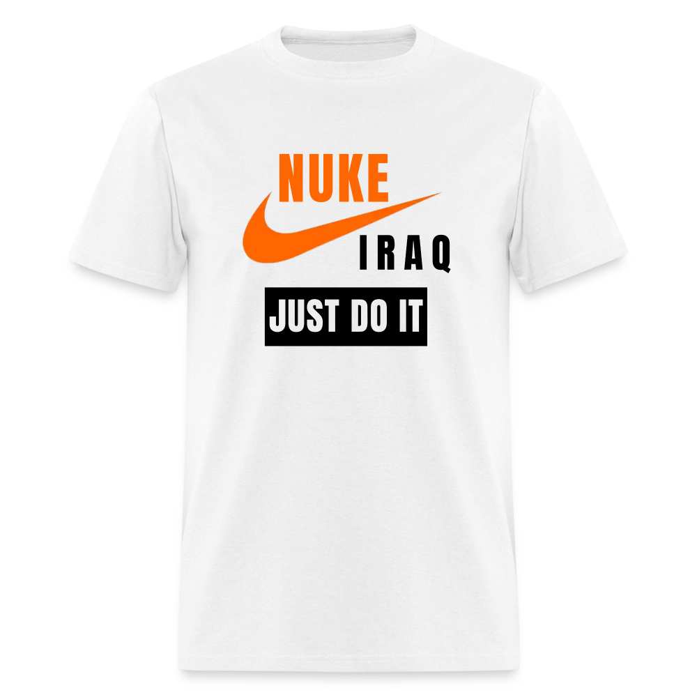 "Nuke Iraq" T-Shirt - white