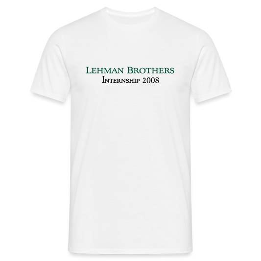 Lehman Brothers Internship 2008: The Best Damn Crash Course in Finance - white